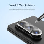 Pellicola in vetro resistente all'usura per obiettivo fotocamera LeReach serie TF 3D Full Coverage Version HD, For Galaxy Z Fold8 5G, For Galaxy Z Fold8 Ultra 5G, For Galaxy Z Flip8 5G, For Galaxy S25 Ultra 5G