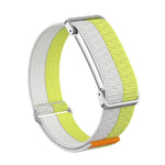 Cassa in metallo, cinturino ibrido in nylon ultraleggero con chiusura a strappo., For Google Fitbit Air