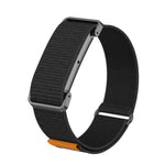 Cassa in metallo, cinturino ibrido in nylon ultraleggero con chiusura a strappo., For Google Fitbit Air
