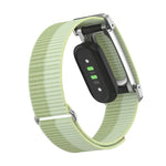 Cassa in metallo, cinturino ibrido in nylon con chiusura a strappo., For Google Fitbit Air