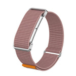 Cassa in metallo, cinturino ibrido in nylon con chiusura a strappo., For Google Fitbit Air