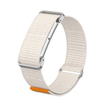 Cassa in metallo, cinturino ibrido in nylon con chiusura a strappo., For Google Fitbit Air