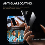 Pellicola protettiva in vetro temperato HD per telefono con sfondo trasparente, versione a schermo intero LeReach CF Series HD Privacy Phone., For Galaxy S24 Ultra 5G