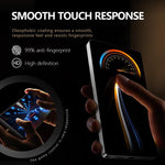 Pellicola protettiva in vetro temperato HD per telefono con sfondo trasparente, versione a schermo intero LeReach CF Series HD Privacy Phone., For Galaxy S24 Ultra 5G