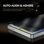Set di 2 pellicole protettive in vetro temperato HD per la privacy, serie LeReach CF, a schermo intero., For Galaxy S24 Ultra 5G