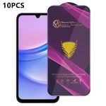 10 pezzi OG Purple Large-Arc Antistatic High-Alumina Screen-Printed HD Glass Film, For Galaxy S25 5G, For Galaxy S25+ 5G, For Galaxy S25 Ultra 5G, For Galaxy S24 FE 5G, For Galaxy A15, For Galaxy A55 5G, For Galaxy A35 5G, For Galaxy S24 Ultra 5G      ...