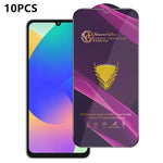 10 pezzi OG Purple Large-Arc Antistatic High-Alumina Screen-Printed HD Glass Film, For Galaxy F70e 4G, For Galaxy S26+ 5G, For Galaxy F07 4G, For Galaxy M07 4G, For Galaxy M17 5G, For Galaxy S26 Ultra 5G, For Galaxy S26 5G, For Galaxy F17 5G           ...