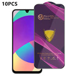 10 pezzi OG Purple Large-Arc Antistatic High-Alumina Screen-Printed HD Glass Film, For Galaxy F70e 4G, For Galaxy S26+ 5G, For Galaxy F07 4G, For Galaxy M07 4G, For Galaxy M17 5G, For Galaxy S26 Ultra 5G, For Galaxy S26 5G, For Galaxy F17 5G           ...