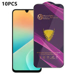 10 pezzi OG Purple Large-Arc Antistatic High-Alumina Screen-Printed HD Glass Film, For Galaxy F70e 4G, For Galaxy S26+ 5G, For Galaxy F07 4G, For Galaxy M07 4G, For Galaxy M17 5G, For Galaxy S26 Ultra 5G, For Galaxy S26 5G, For Galaxy F17 5G           ...