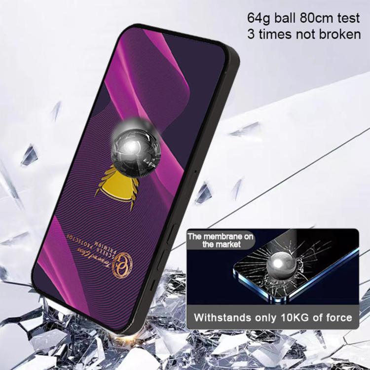 10 pezzi OG Purple Large-Arc Antistatic High-Alumina Screen-Printed HD Glass Film, For Galaxy S25 5G, For Galaxy S25+ 5G, For Galaxy S25 Ultra 5G, For Galaxy S24 FE 5G, For Galaxy A15, For Galaxy A55 5G, For Galaxy A35 5G, For Galaxy S24 Ultra 5G      ...