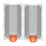 Set di 2 pellicole protettive in vetro temperato HD per la privacy, serie LeReach CF, a schermo intero., For iPhone 17 Pro, For iPhone 16 Pro Max, For iPhone 15 Pro Max, For iPhone 15 Pro