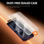 Set di 2 pellicole protettive in vetro temperato HD per la privacy, serie LeReach CF, a schermo intero., For iPhone 17 Pro, For iPhone 16 Pro Max, For iPhone 15 Pro Max, For iPhone 15 Pro