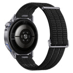 Cinturino per orologio in nylon traspirante a due sezioni con pulsante di sgancio rapido., 18mm, 20mm