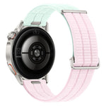 Cinturino per orologio in nylon traspirante a due sezioni con pulsante di sgancio rapido., 18mm, 20mm