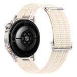 Cinturino per orologio in nylon traspirante a due sezioni con pulsante di sgancio rapido., 22mm