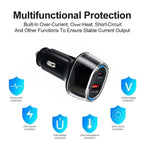 Caricabatterie da auto Macron Color USB P78 55W PD3.0 / PPS + QC3.0, without Cable