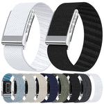 Cinturino per orologio in nylon elastico con diamanti a fila singola, For WHOOP 5.0 Electrocardiogram