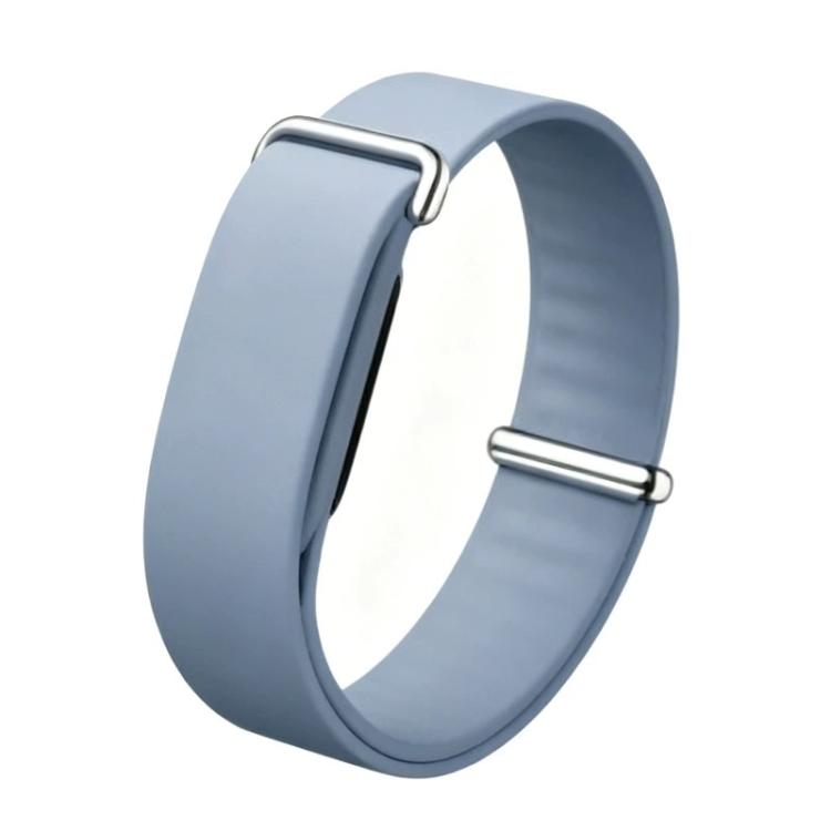 Cinturino per orologio in silicone a maglia singola, tinta unita., For Google Fitbit Air