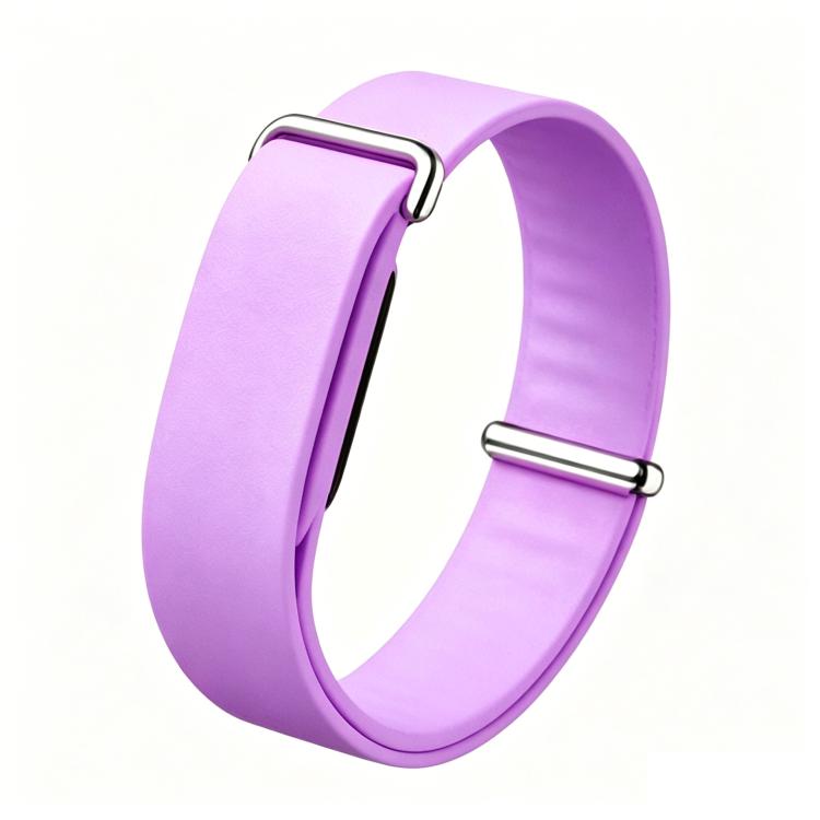 Cinturino per orologio in silicone a maglia singola, tinta unita., For Google Fitbit Air