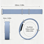 Cinturino per orologio in silicone a maglia singola, tinta unita., For Google Fitbit Air