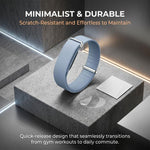 Cinturino per orologio in silicone a maglia singola, tinta unita., For Google Fitbit Air
