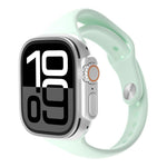 Cinturino per orologio in silicone con fibbia sottile a inversione e connettore angolato., For Apple Watch 46mm / 49mm / 45mm / 44mm, For Apple Watch 42mm / 41mm / 40mm / 38mm