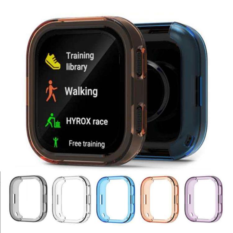 Custodia protettiva per orologio in TPU cavo a mezza copertura color caramella, For Amazfit Bip Max