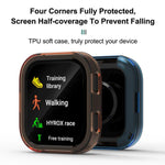 Custodia protettiva per orologio in TPU cavo a mezza copertura color caramella, For Amazfit Bip Max