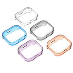 Custodia protettiva per orologio in TPU cavo a mezza copertura color caramella, For Amazfit Bip Max
