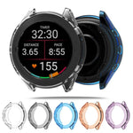 Custodia protettiva per orologio in TPU cavo a mezza copertura color caramella, For Garmin Foreruuner 170 / 70
