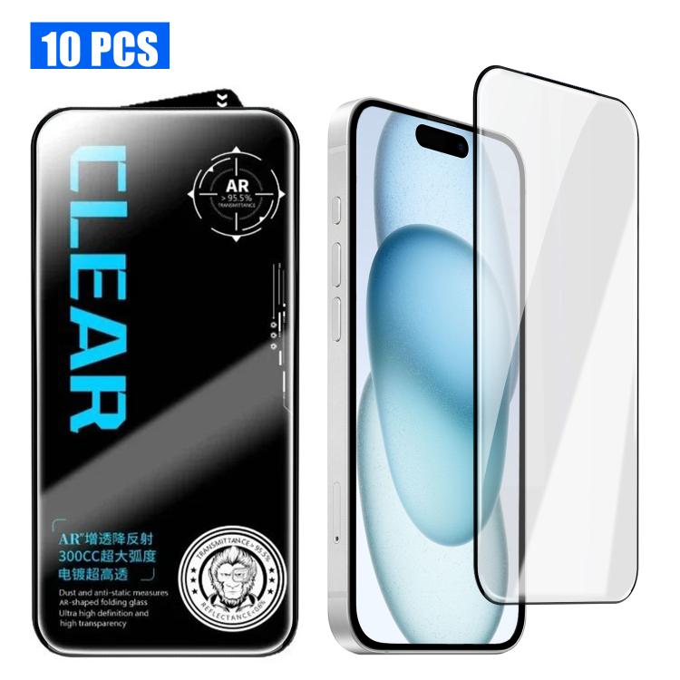 10 pezzi di pellicola in vetro temperato HD serigrafata ad alto contenuto di allumina, antiriflesso, 300 cc, galvanizzata., For iPhone Fold Outer Screen, For iPhone 18, For iPhone 18 Pro, For iPhone 18 Pro Max, For iPhone 17 Pro Max, For iPhone 17 Pro ...