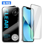 10 pezzi di pellicola in vetro temperato HD serigrafata ad alto contenuto di allumina, antiriflesso, 300 cc, galvanizzata., For iPhone Fold Outer Screen, For iPhone 18, For iPhone 18 Pro, For iPhone 18 Pro Max, For iPhone 17 Pro Max, For iPhone 17 Pro ...