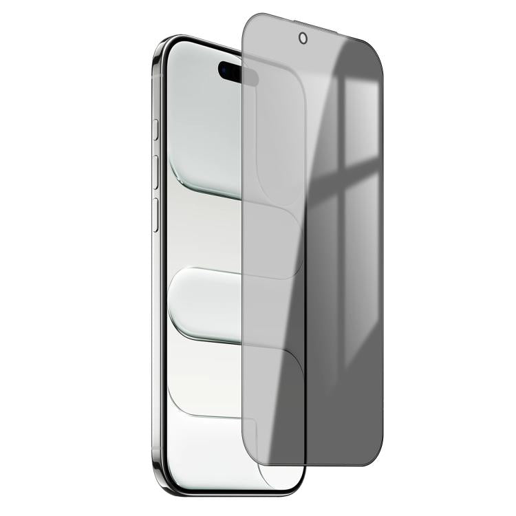 Pellicola per vetro temperato antiriflesso AR ad alto contenuto di allumina, serigrafata per la privacy., For iPhone 17 Pro Max, For iPhone 17 Pro, For iPhone 17, For iPhone Air, For iPhone 16 Pro Max, For iPhone 16 Pro, For iPhone 16                  ...