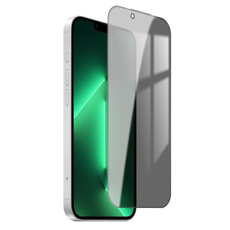 Pellicola per vetro temperato antiriflesso AR ad alto contenuto di allumina, serigrafata per la privacy., For iPhone 17 Pro Max, For iPhone 17 Pro, For iPhone 17, For iPhone Air, For iPhone 16 Pro Max, For iPhone 16 Pro, For iPhone 16                  ...
