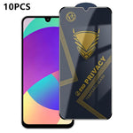 10 pezzi OG Golden Armor Pellicola in vetro temperato antistatica ad alto contenuto di alluminio con stampa serigrafica per la privacy, For Galaxy S26+ 5G, For Galaxy F07 4G, For Galaxy M07 4G, For Galaxy M17 5G, For Galaxy S26 5G, For Galaxy F17 5G   ...