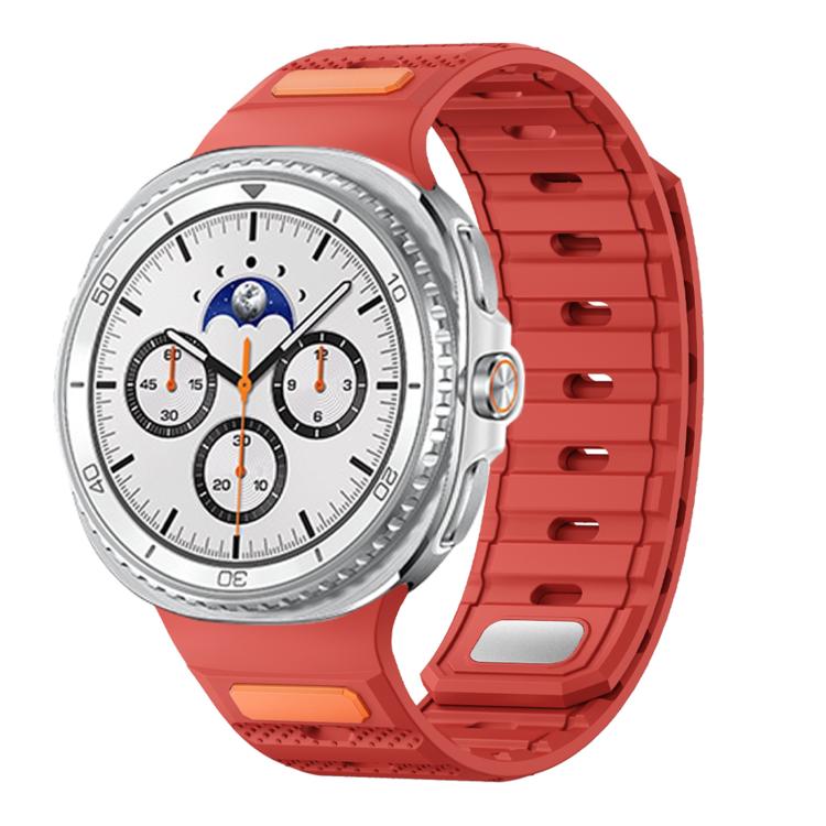 Cinturino per orologio in silicone a tinta unita con motivo a pois magnetico., For Galaxy Watch9/8/9 Classic/8 Classic