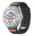 Cinturino per orologio in silicone a tinta unita con motivo a pois magnetico., For Galaxy Watch9/8/9 Classic/8 Classic