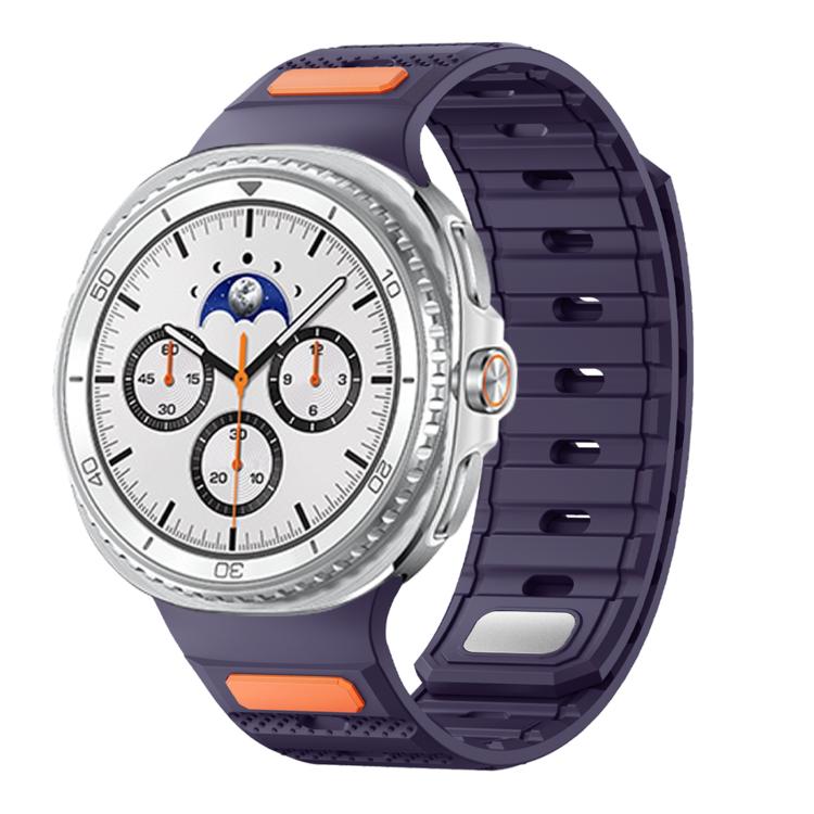 Cinturino per orologio in silicone a tinta unita con motivo a pois magnetico., For Galaxy Watch9/8/9 Classic/8 Classic