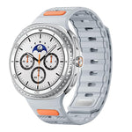 Cinturino per orologio in silicone a tinta unita con motivo a pois magnetico., For Galaxy Watch9/8/9 Classic/8 Classic