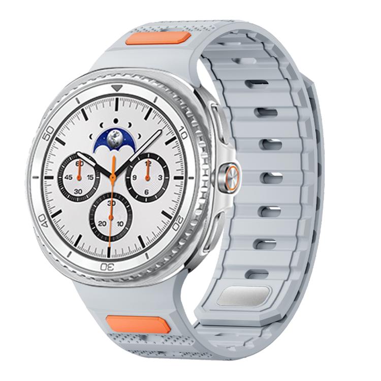 Cinturino per orologio in silicone a tinta unita con motivo a pois magnetico., For Galaxy Watch9/8/9 Classic/8 Classic