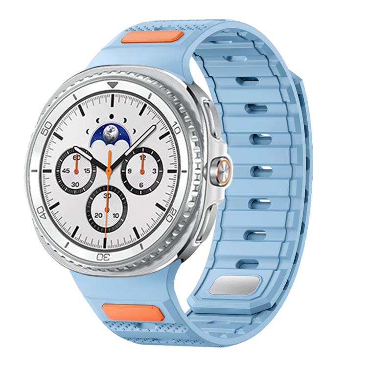 Cinturino per orologio in silicone a tinta unita con motivo a pois magnetico., For Galaxy Watch9/8/9 Classic/8 Classic