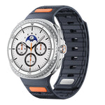 Cinturino per orologio in silicone a tinta unita con motivo a pois magnetico., For Galaxy Watch9/8/9 Classic/8 Classic
