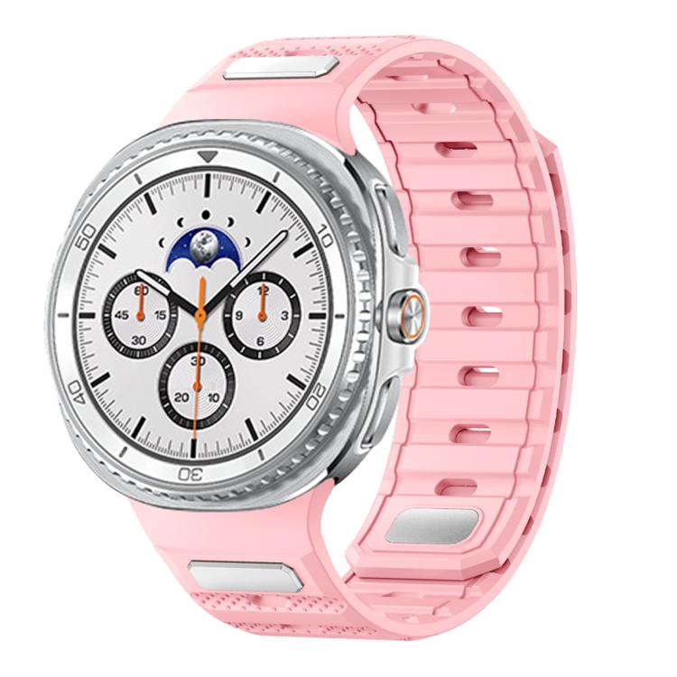 Cinturino per orologio in silicone a tinta unita con motivo a pois magnetico., For Galaxy Watch9/8/9 Classic/8 Classic