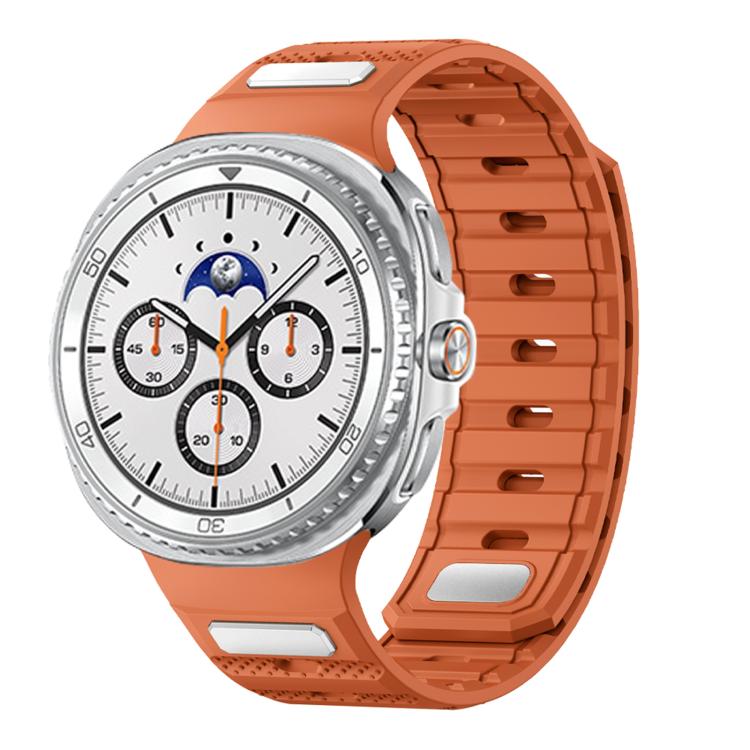 Cinturino per orologio in silicone a tinta unita con motivo a pois magnetico., For Galaxy Watch9/8/9 Classic/8 Classic