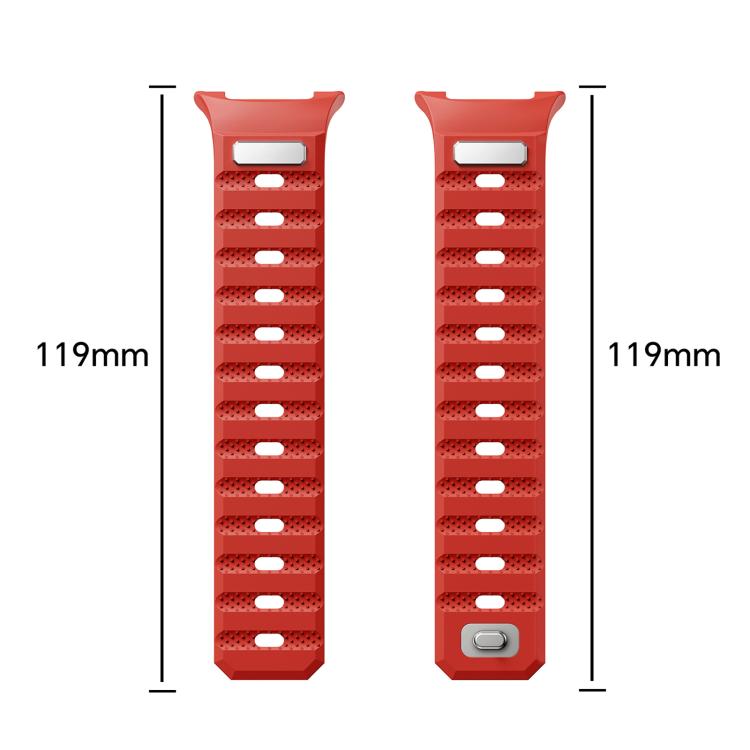 Cinturino per orologio in silicone a tinta unita con motivo a pois magnetico., For Galaxy Watch9/8/9 Classic/8 Classic