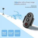 Telecomando Bluetooth a 3 pulsanti D09 per DJI, Insta360, GoPro e altre action cam, smartphone