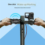 Telecomando Bluetooth a 3 pulsanti D09 per DJI, Insta360, GoPro e altre action cam, smartphone