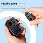 Telecomando Bluetooth a 3 pulsanti D09 per DJI, Insta360, GoPro e altre action cam, smartphone