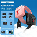 Telecomando wireless D10 BT per action cam DJI, GoPro e Insta360.