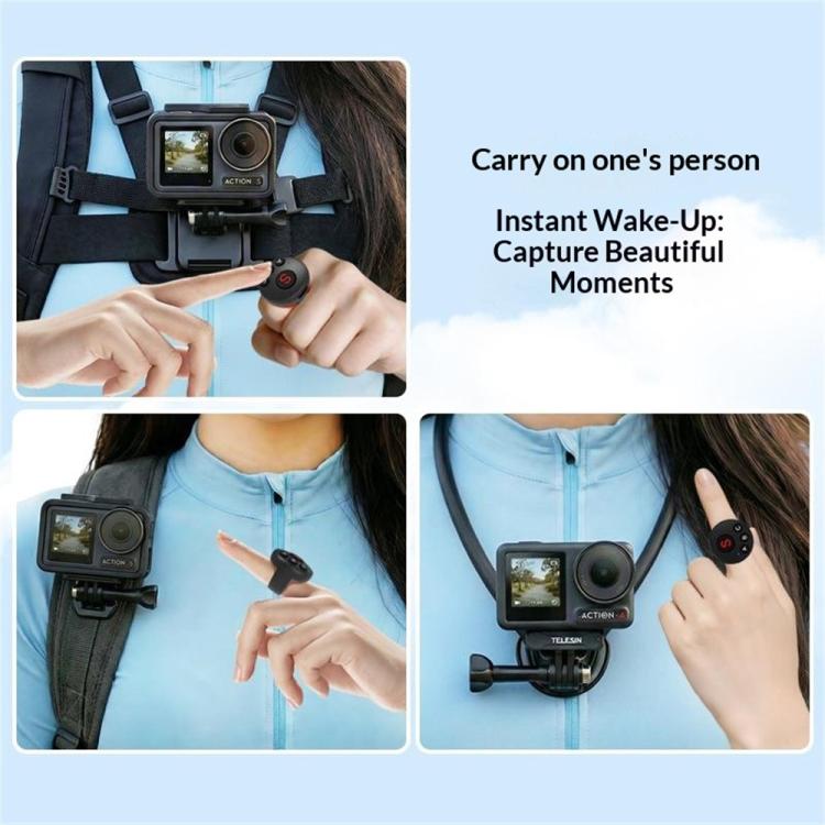 Anello di controllo remoto Bluetooth D11 per action camera DJI, GoPro e Insta360.
